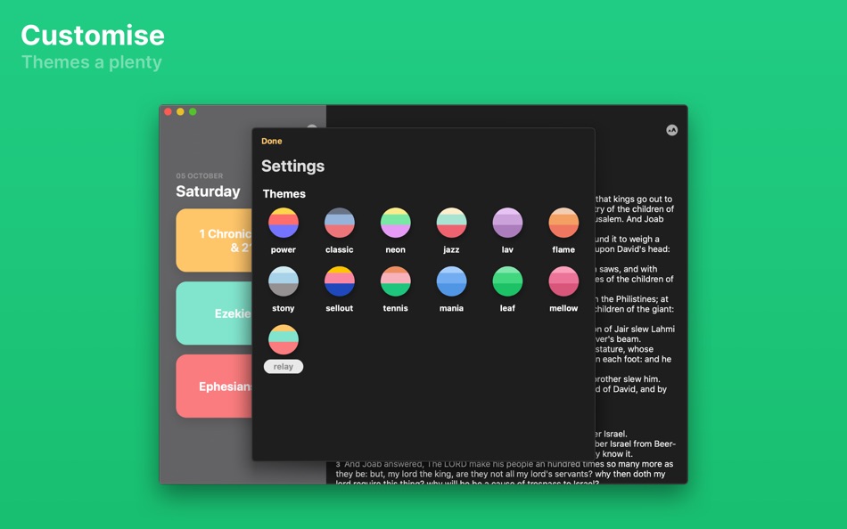 #2. Daily: Bible Reading (macOS) 由: Devin Davies