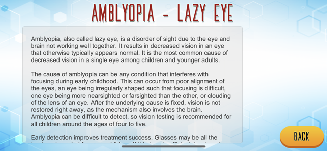 ‎Amblyopia - Lazy Eye Screenshot