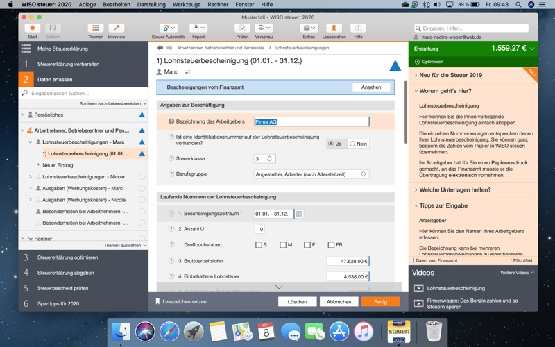 Screenshot #3 pour WISO steuer: 2020