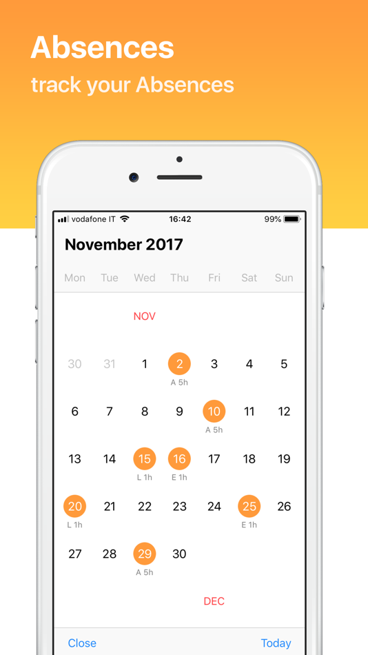#5. Smart Diary - Student Planner (iOS) 由: Matteo D'Ignazio