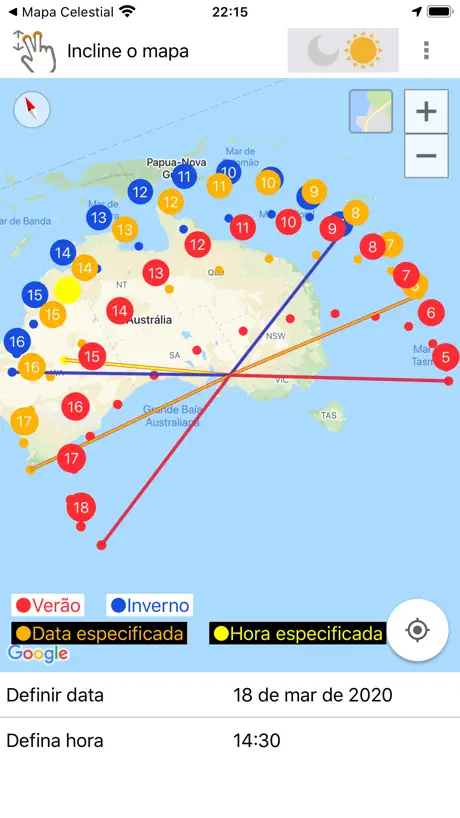 O caminho do sol