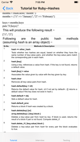 Tutorial for Ruby screenshot