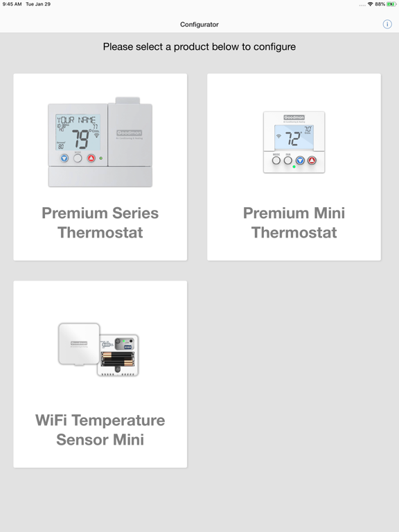 Screenshot #4 pour Goodman Configurator