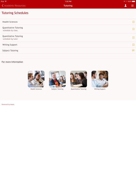 MyRegis, the Regis College app iPad screenshot 5 - Education app