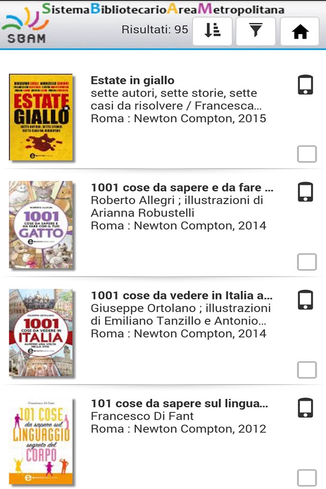 BiblioSBAM screenshot 3