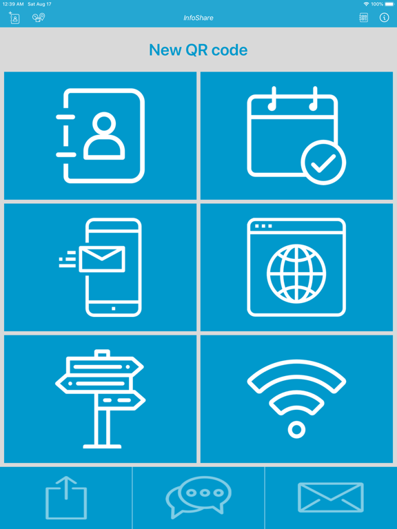 Screenshot #5 for Info Share: QR Code Generator