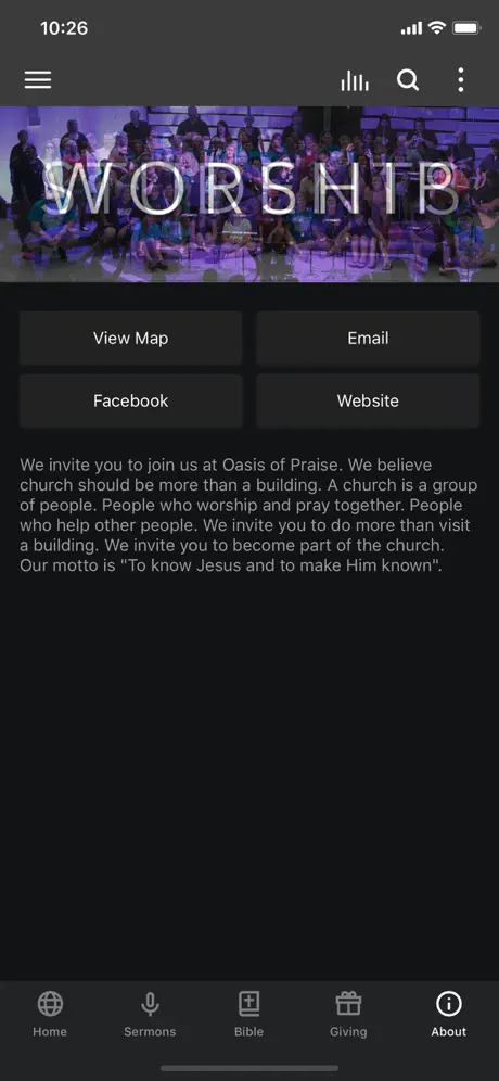 Oasis of Praise