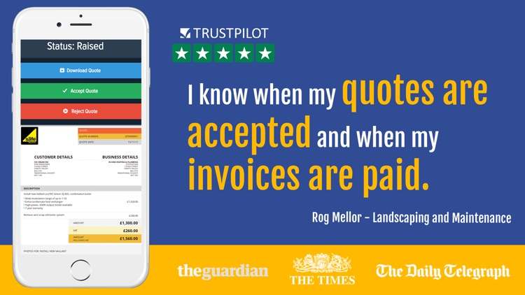Powered Now: Invoice & Quote