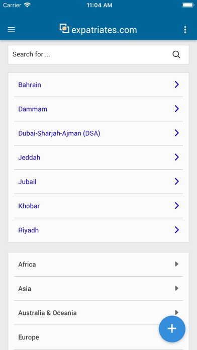 expatriates.com Screenshot