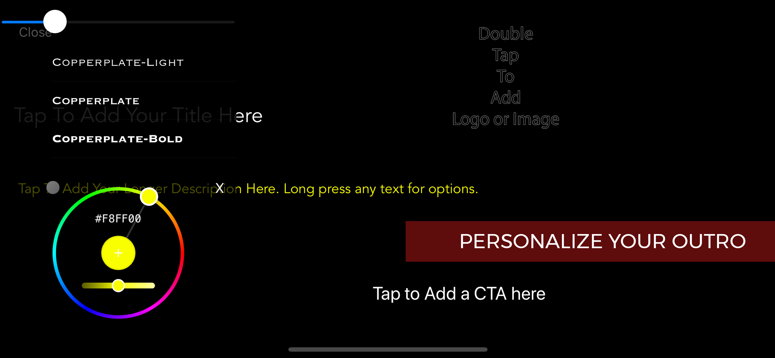 Intro It - Create Text Intros screenshot 5