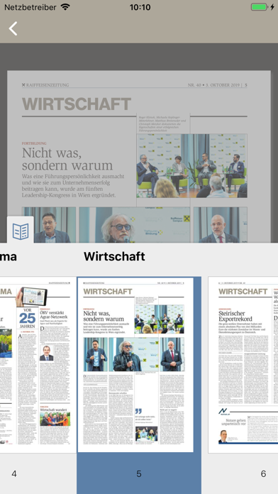 Raiffeisenzeitung Screenshot