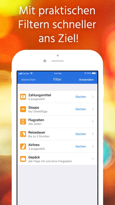 Fluege.de – günstig buchen Screenshot