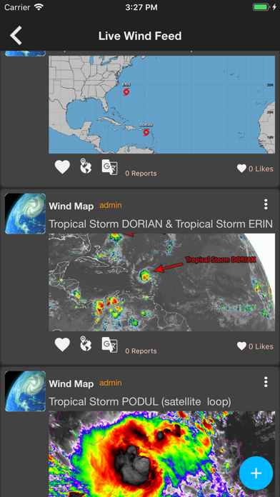 Wind Map: 3D Hurricane Tracker Screenshot