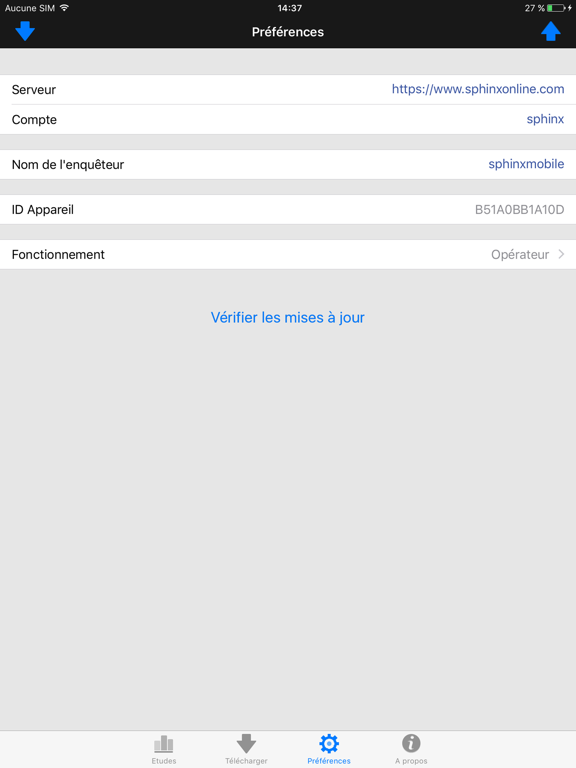 Screenshot #5 pour SphinxMobileLegacy