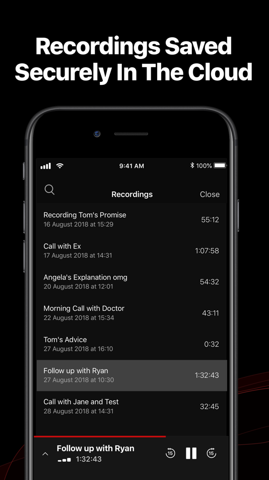 #5. TapeACall Pro: Call Recorder (iOS) Podle: Mosaic S.r.l.