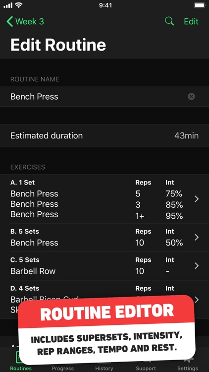 HeavySet - Gym Workout Log screenshot-3