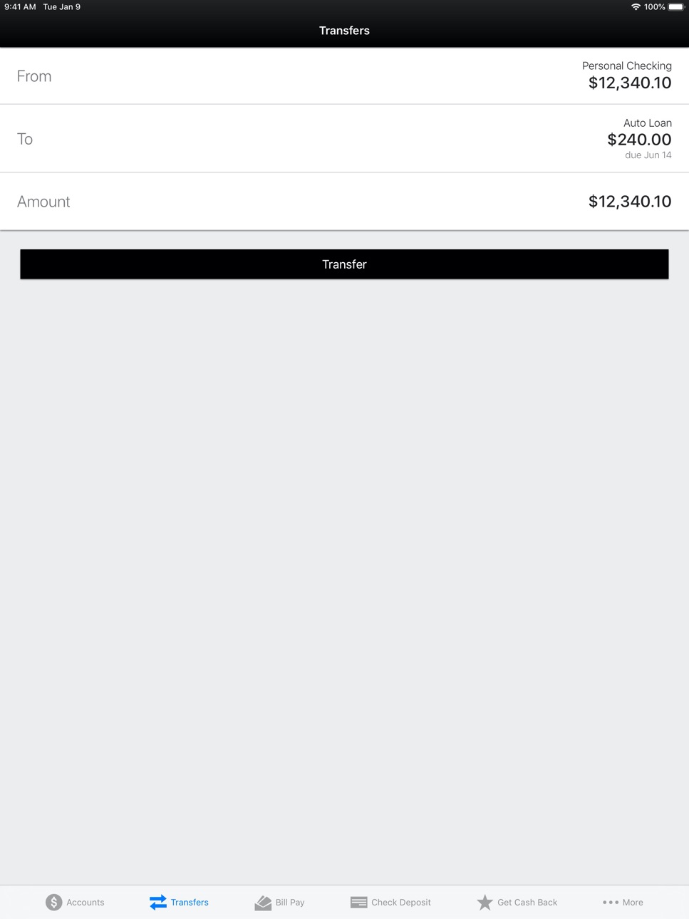 iPad screenshot