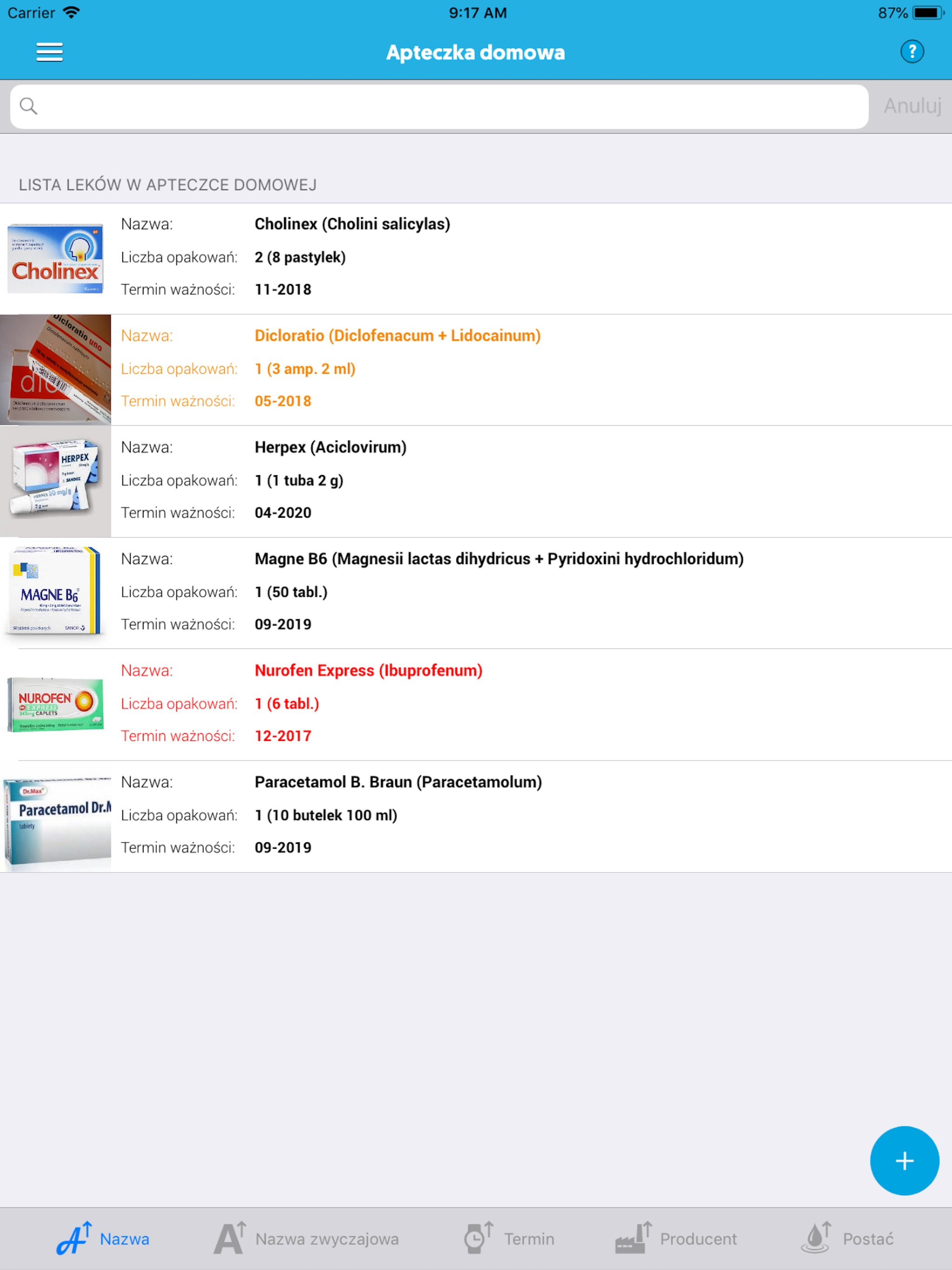 Apteczka Domowa screenshot 8