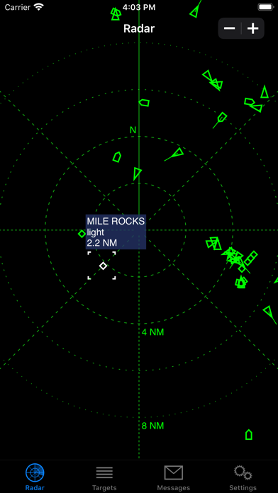 AIS Radar Screenshot