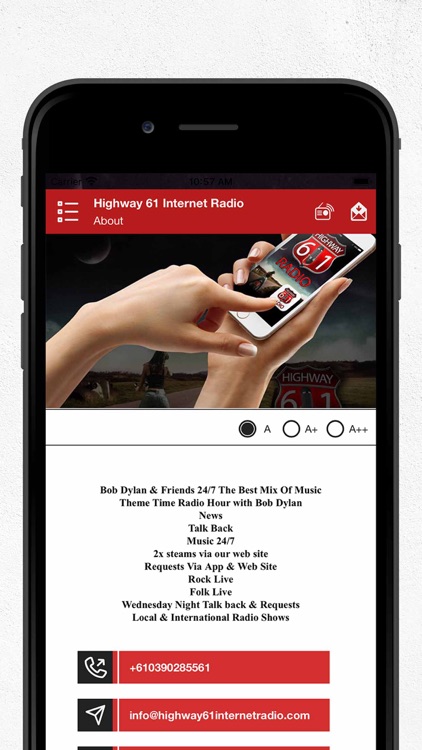 Highway 61 Internet Radio screenshot-4