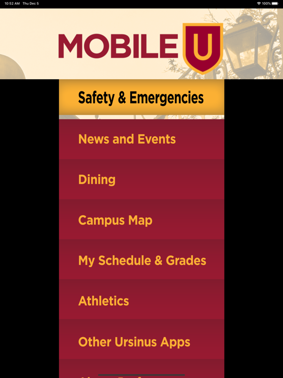Screenshot #4 pour MobileU - Ursinus College