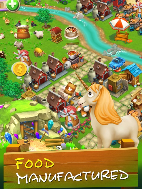 Dream Farm - Farm Games iPad screenshot