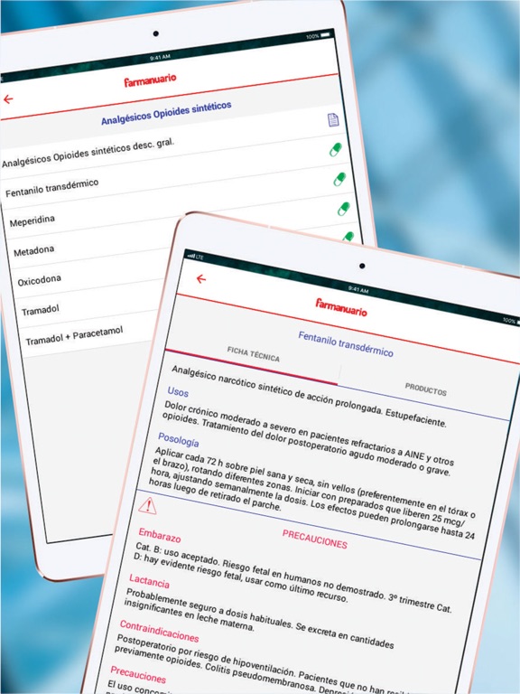 Farmanuario Vademécum Paraguay iPad screenshot