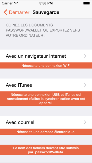 Screenshot #2 pour PasswordWallet