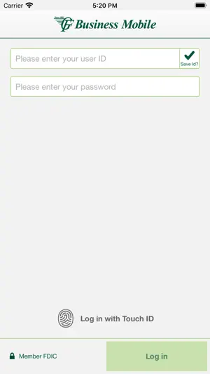 GF Business Mobile screenshot 2