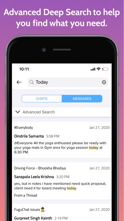 Fugu - Simple Work Chat screenshot-5