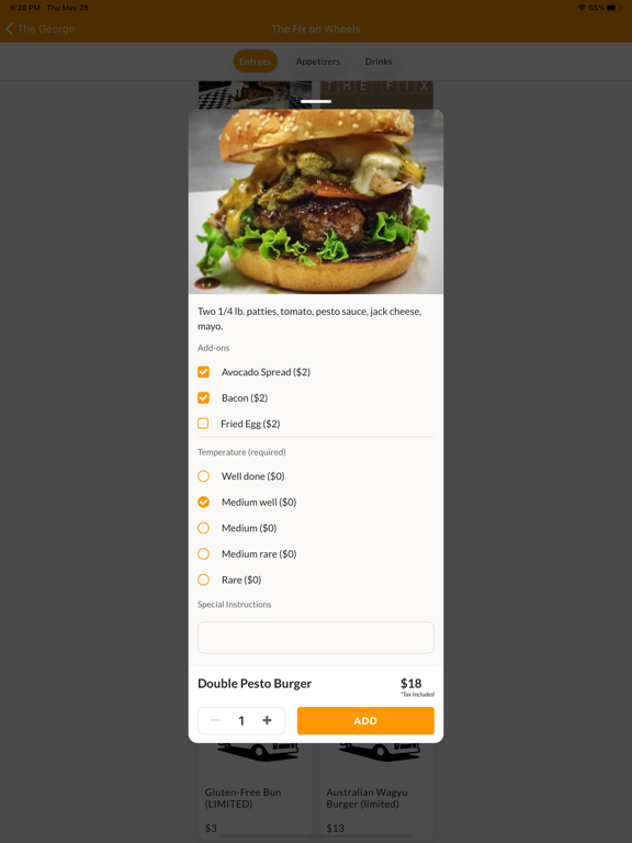 Best Food Trucks iPad screenshot 1 - Food & Drink app