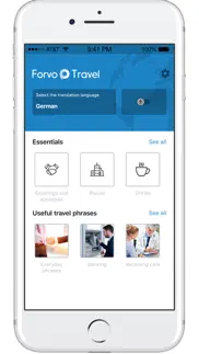 forvo travel iphone screenshot 2