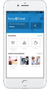 Forvo Travel screenshot