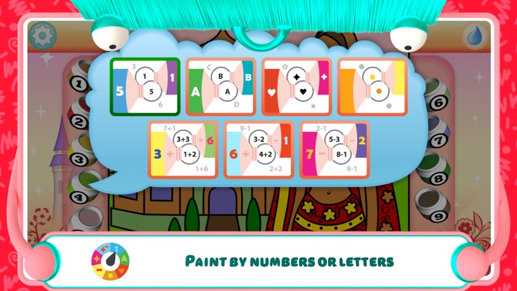 Pretty Princess Coloring Book screenshot-6