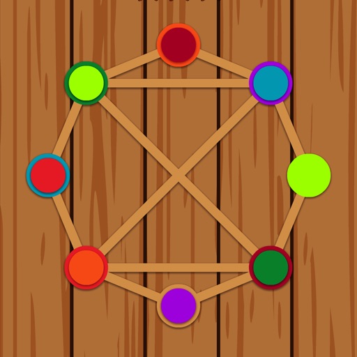 Tangled Color-cute color game Icon