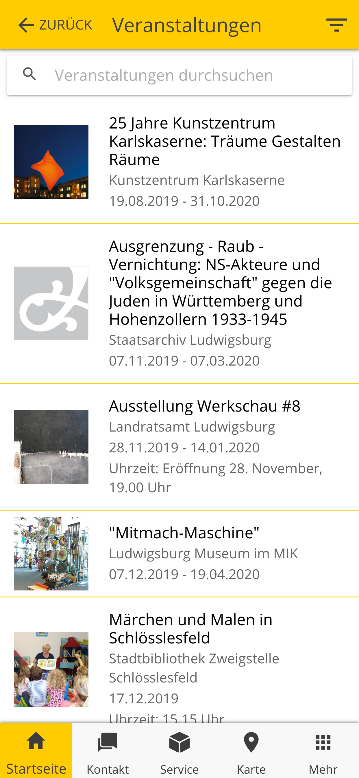 Ludwigsburger Bürger-App screenshot 2
