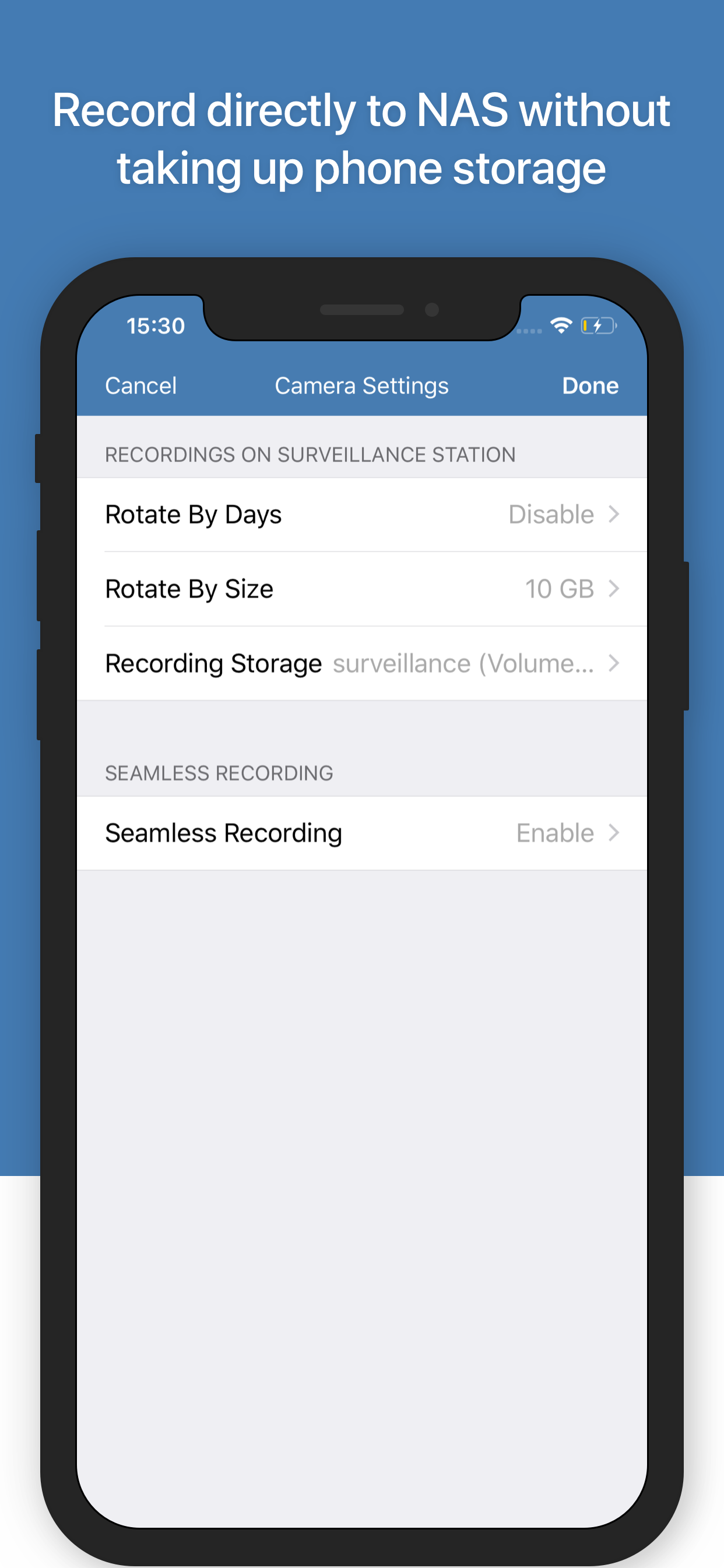 Synology LiveCam