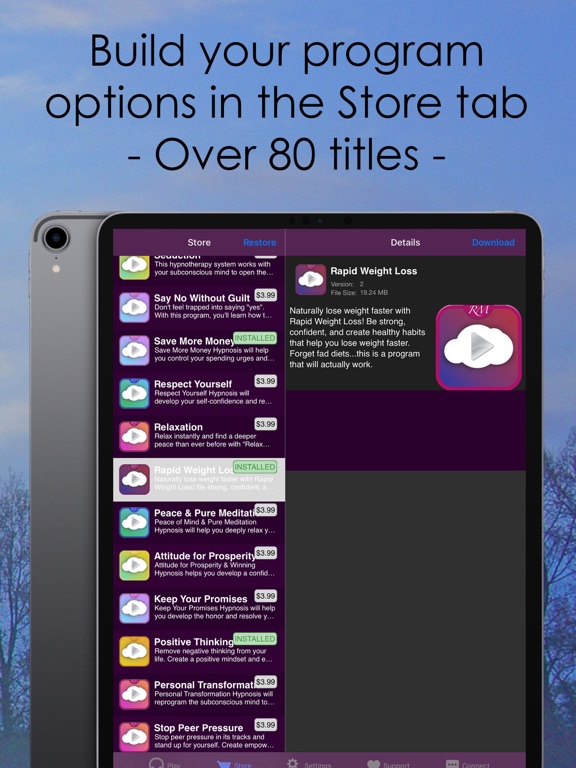 Mindful Meditation Pro iPad screenshot 5 - Health & Fitness app