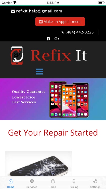 Refix-It: Cell Phone Repair