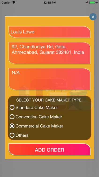 Cake Maker Repair Customer screenshot-3