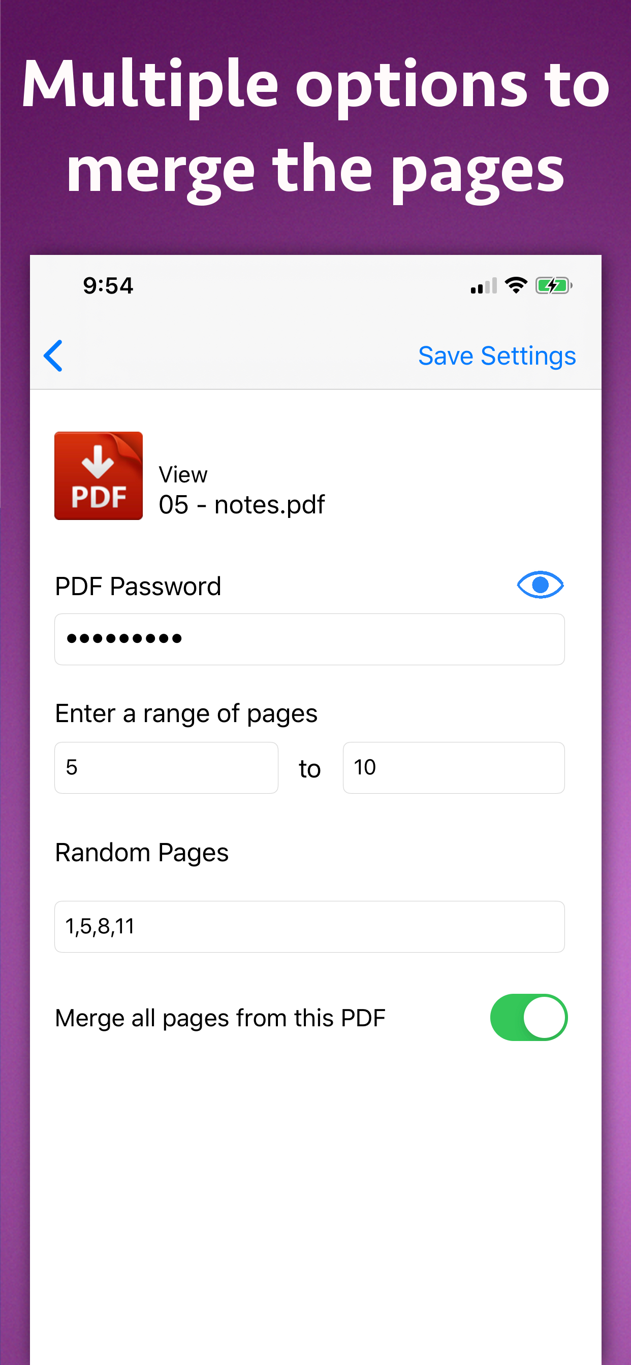 PDF Joiner & Merger screenshot 3