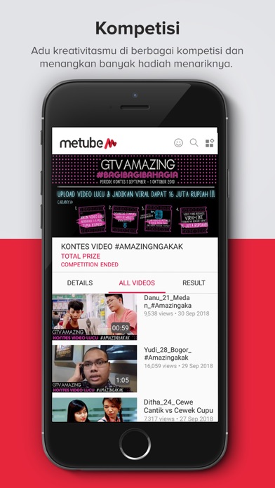 meTube.id Screenshot