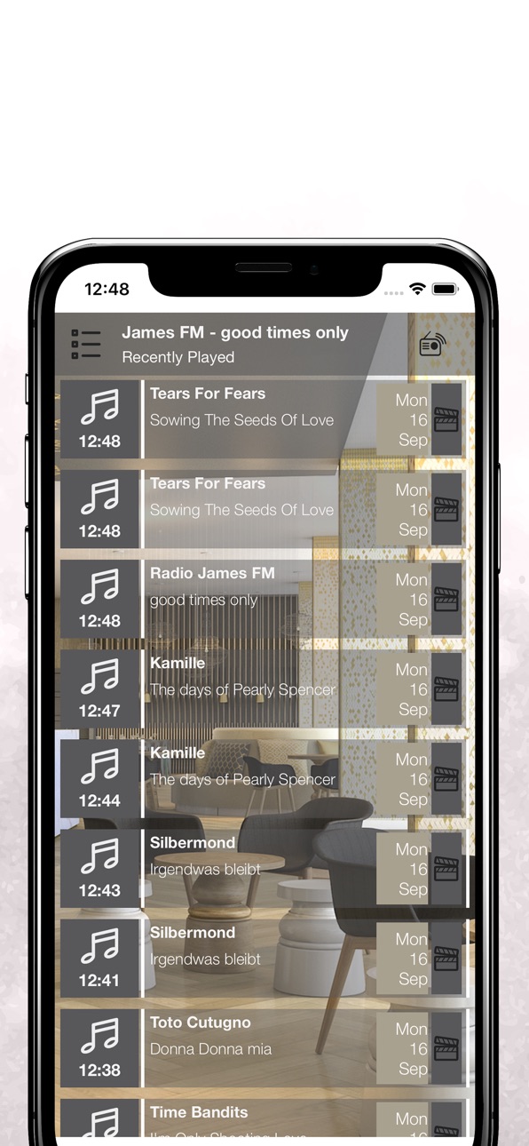 iPhone screenshot