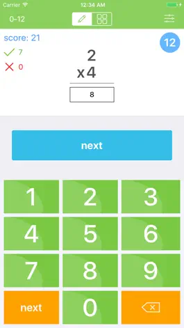 Game screenshot Times Tables - Flash Quiz mod apk