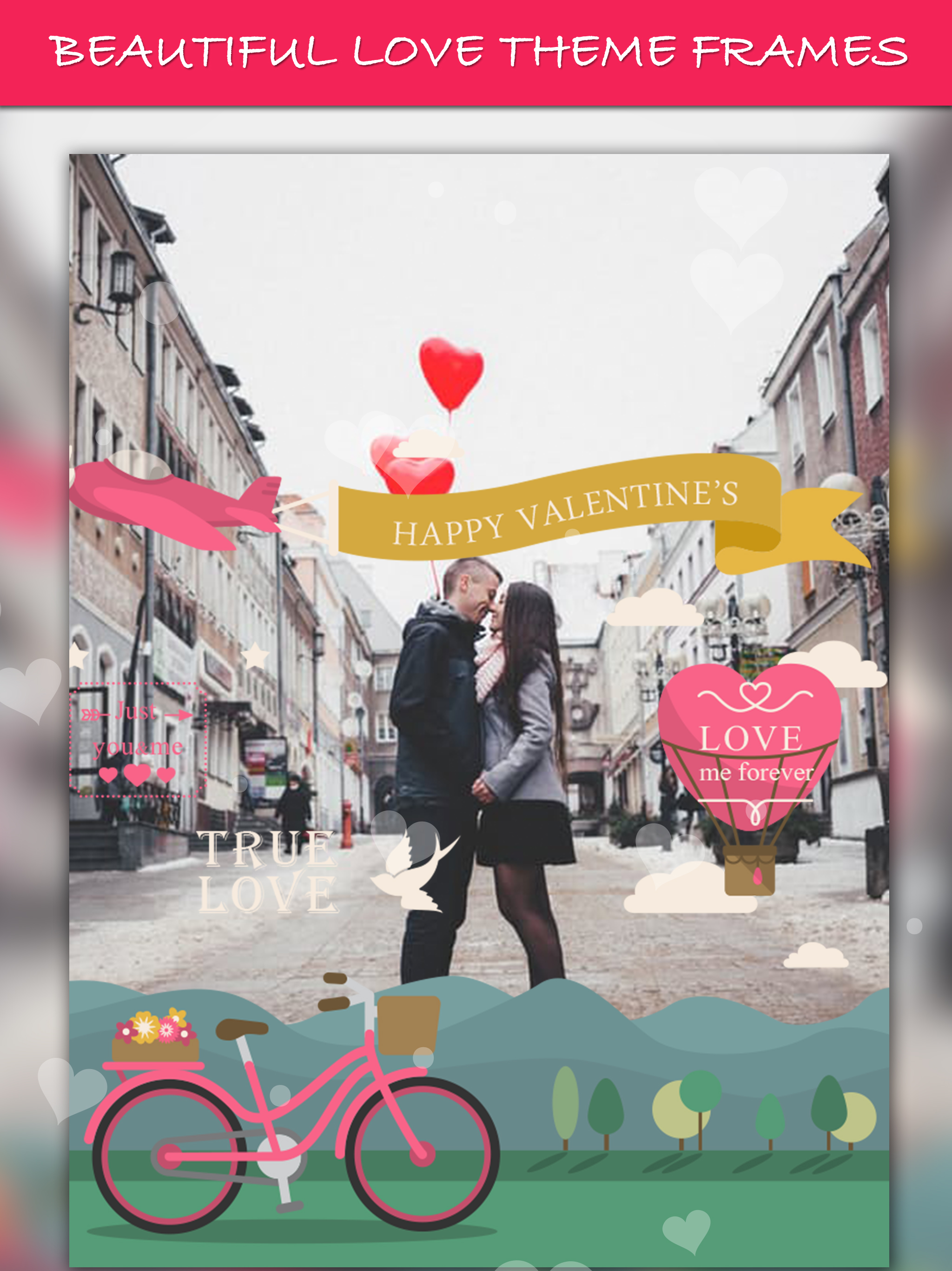 Valentine's day Photo Collage