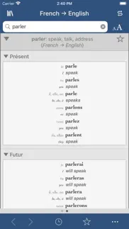 ultralingua french-english iphone resimleri 2