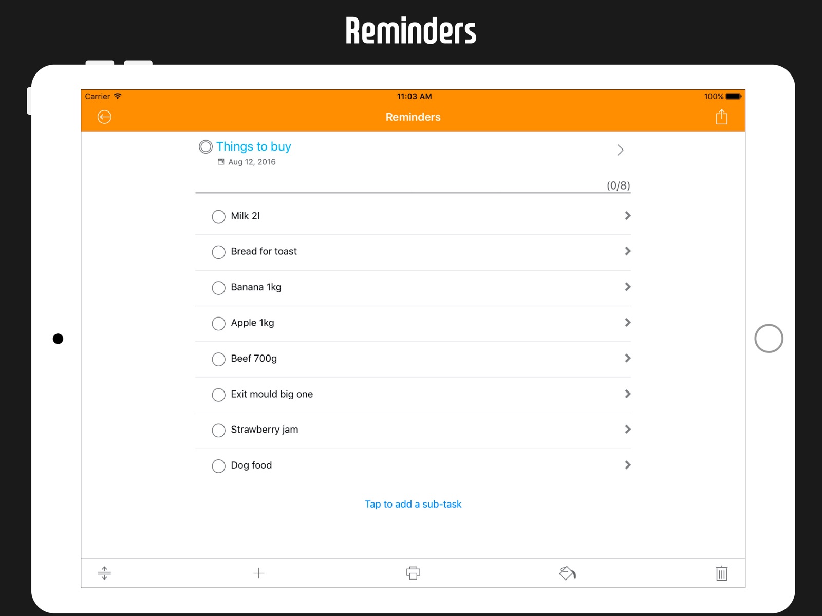 Awesome Calendar Lite ipad screenshot 4