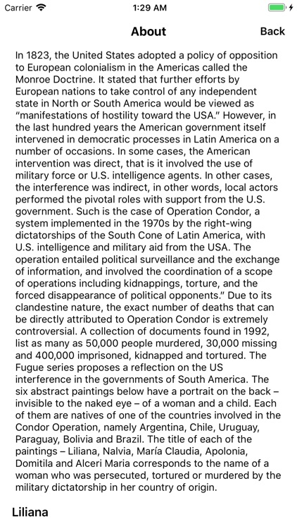 Fugue by Dora Longo Bahia screenshot-4