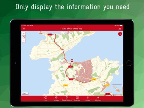 Malta & Gozo Offline Map screenshot 4