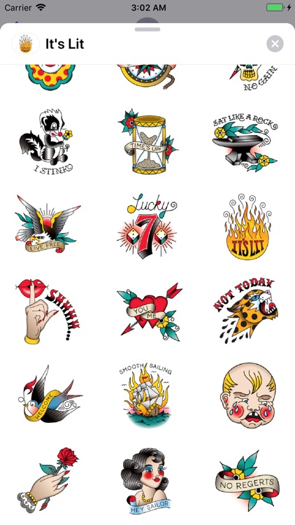 It's Lit Trending Sticker Pack